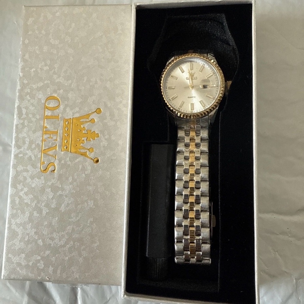 OLEVS Watches for Women Gold with Date Luxury Waterproof Women Watch Analog